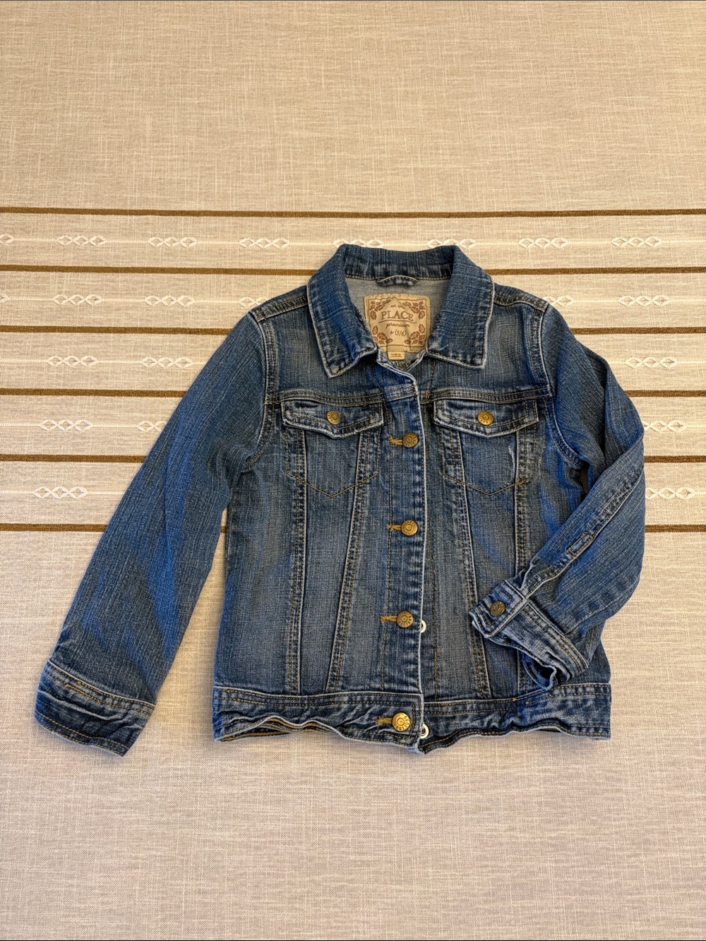 The Children's Place Dark Blue Denim Jacket